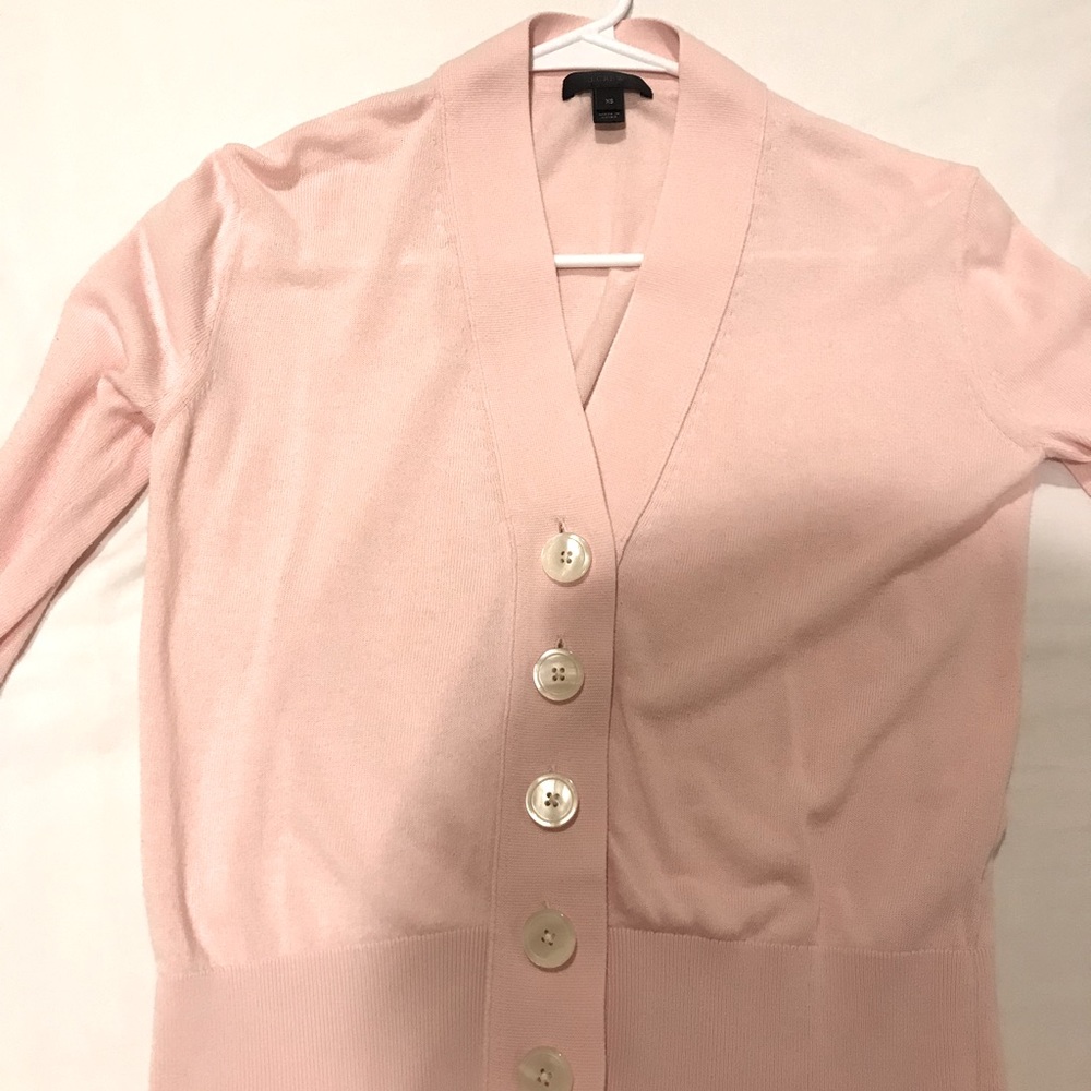 J Crew XS cropped lightweight cardigan